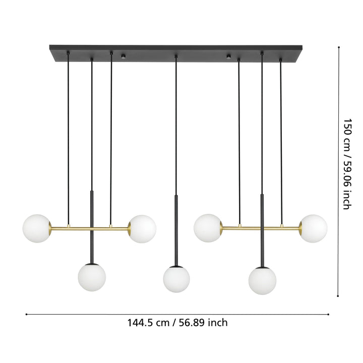 PAZ 7 lights pendant light