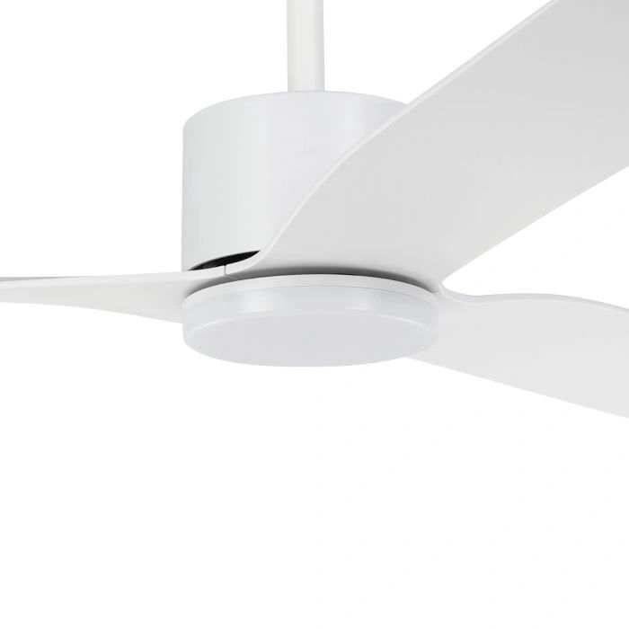 EGLO ILUKA 52 DC ceiling fan with LED light WHITE MATTE