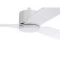 EGLO ILUKA 60 DC ceiling fan with LED light WHITE MATT