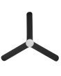 EGLO ILUKA 60 DC ceiling fan with LED light MATTE BLACK