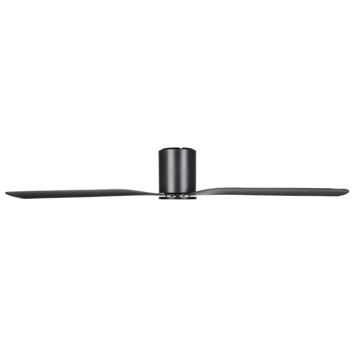 EGLO ILUKA 60 DC hugger ceiling fan MATTE BLACK