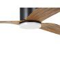 EGLO ILUKA 60 DC hugger ceiling fan with LED light BROWN RUSTIC