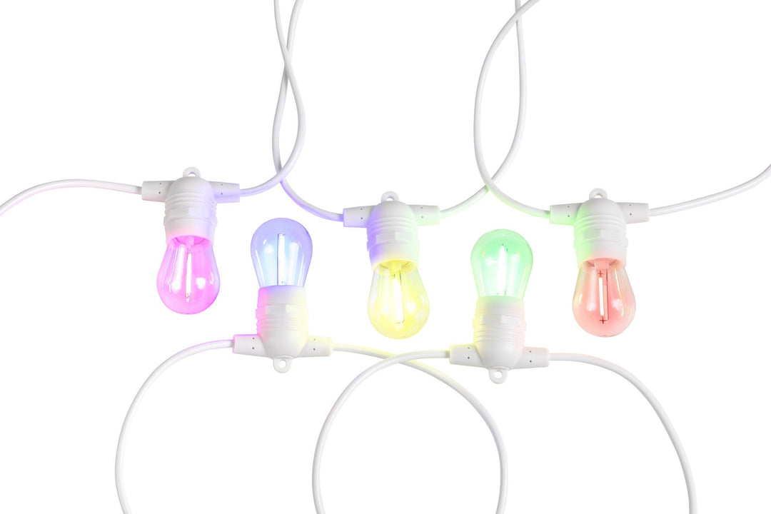 FESTOON 10 light LED kit multi colour-fixed