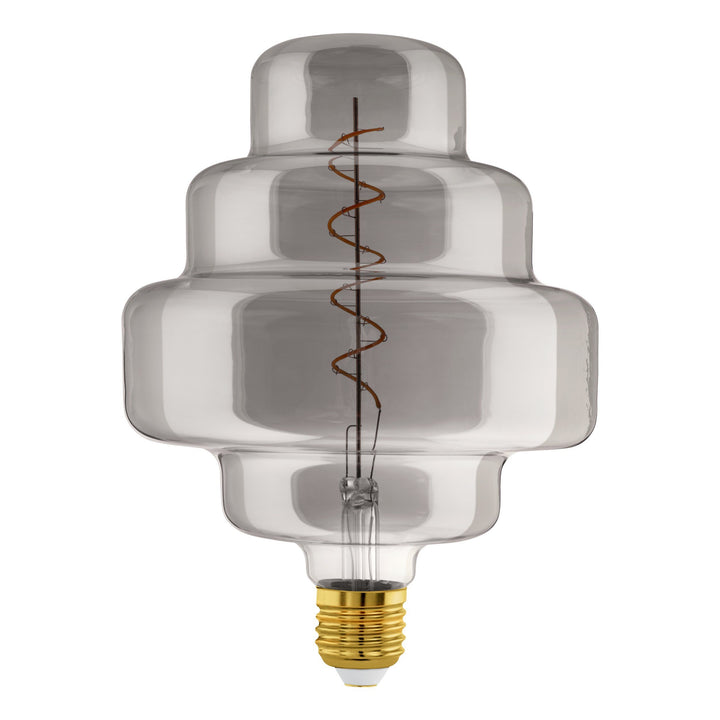 4W E27 LED OR200 globe black vapourised/amber