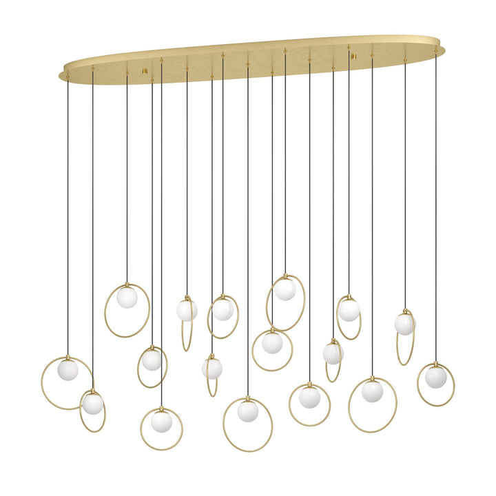 PORTOCOLOM 17 lights Oblong pendant light