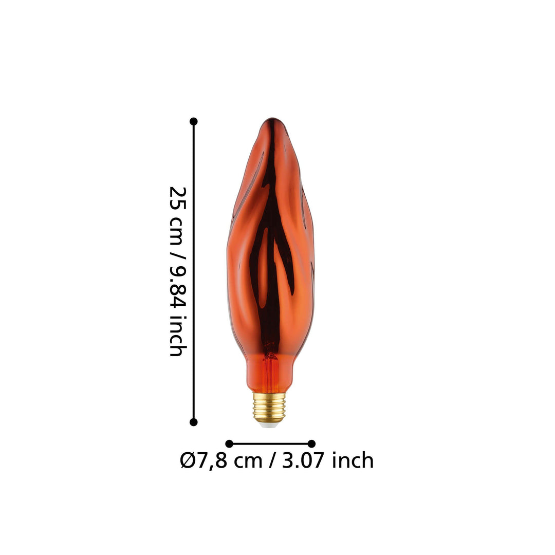 Bulb lightbulb E27- DIM LED CF78 COP VAP