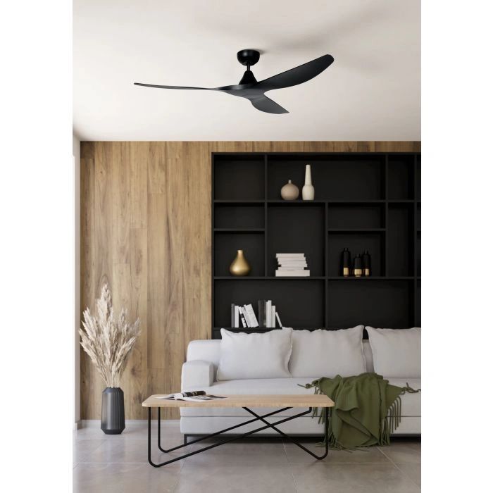 EGLO SURF 60 DC ceiling fan MATTE BLACK