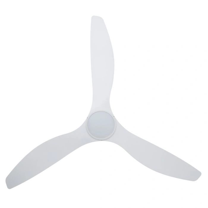 EGLO SURF 60 DC ceiling fan with 20W LED light MATTE WHITE