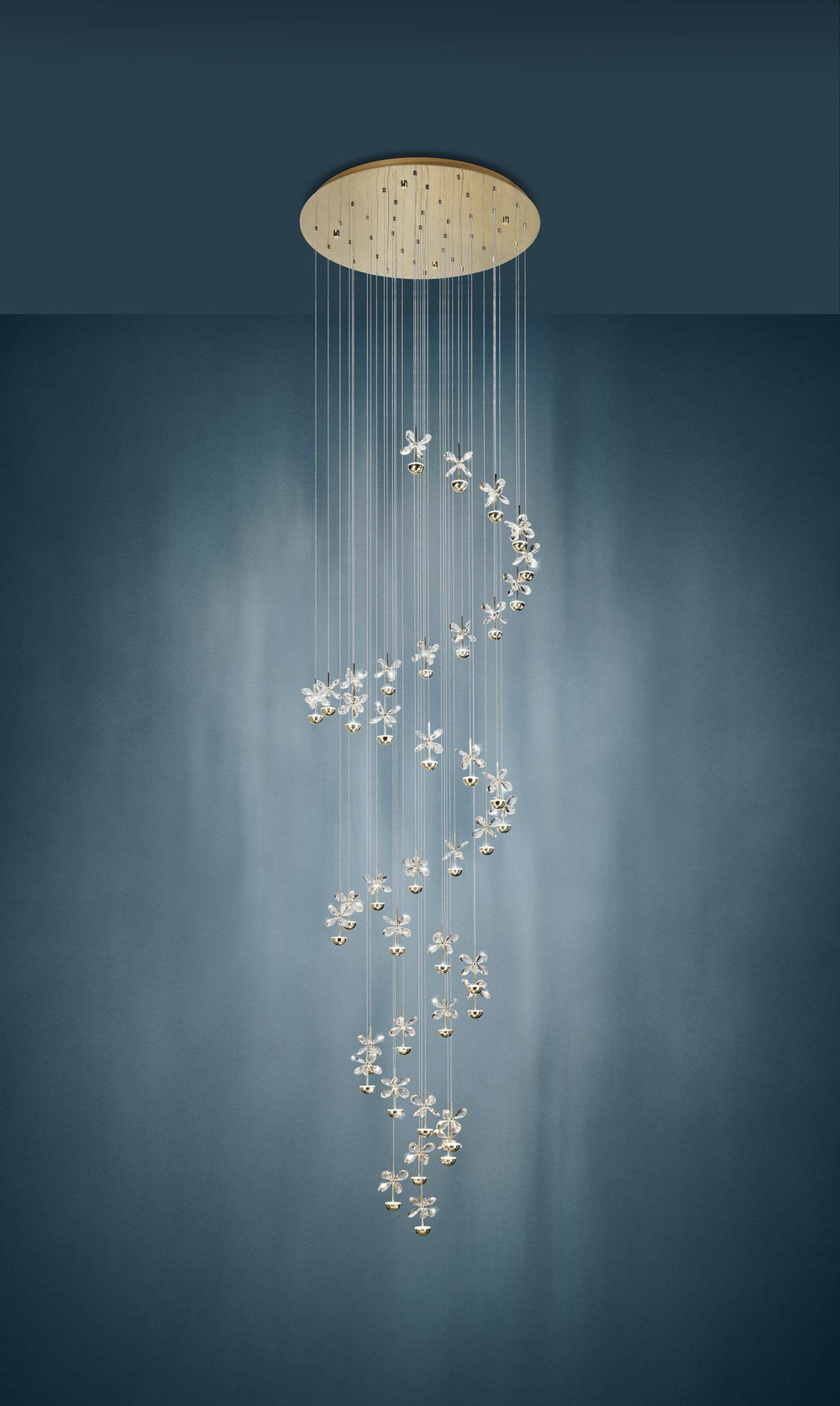PIANOPOLI 3 40 lights Spiral Pendant light Pendant