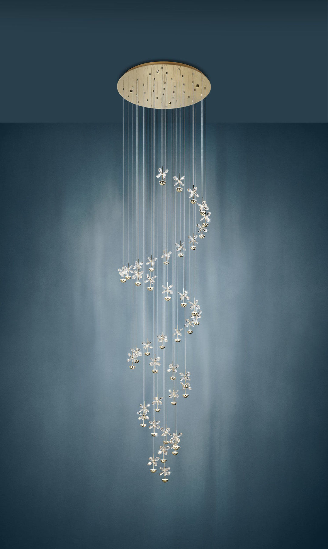 PIANOPOLI 3 40 lights Spiral Pendant light Pendant