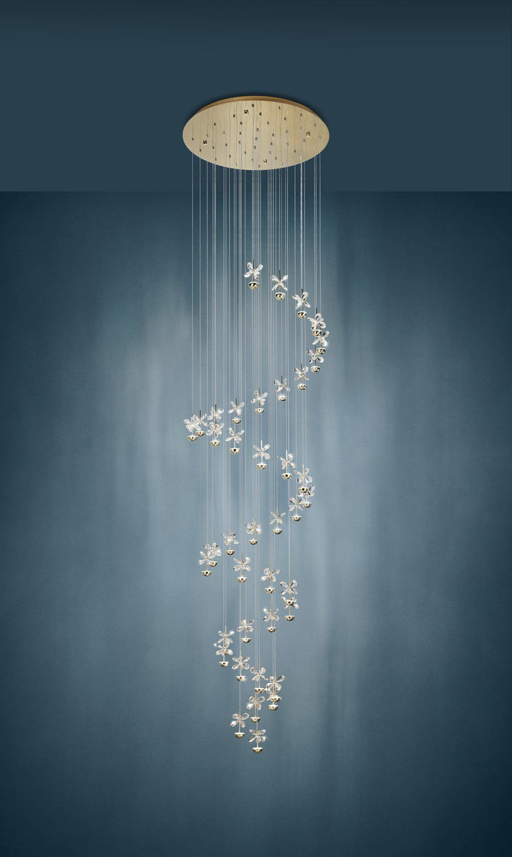PIANOPOLI 3 40 lights Spiral Pendant light Pendant