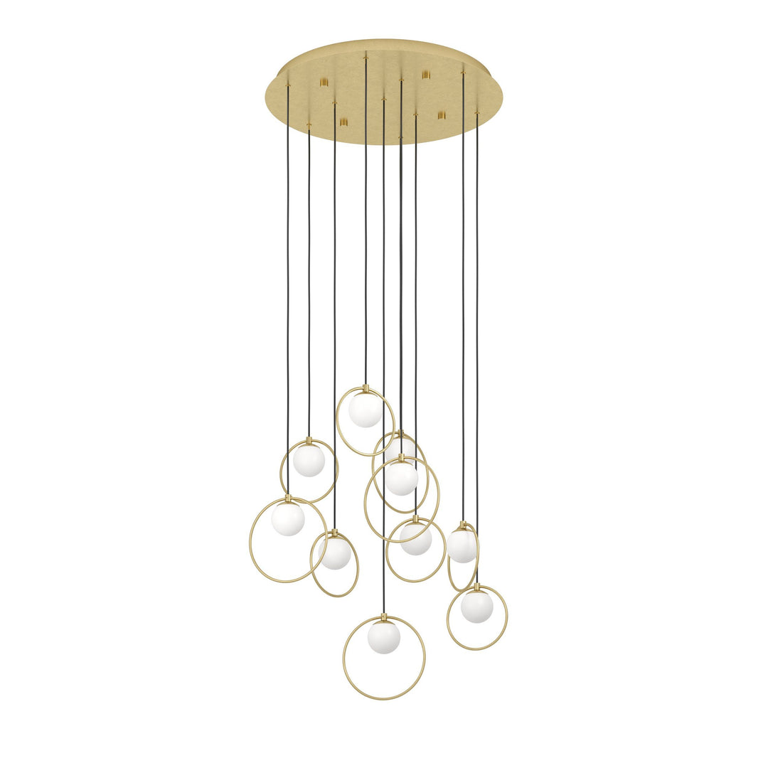 PORTOCOLOM 10 lights pendant light oblong/round