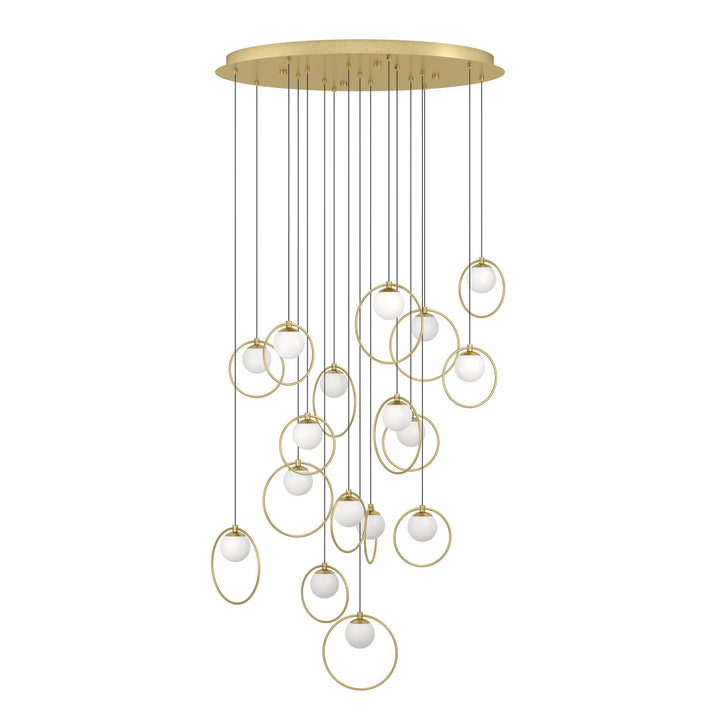 PORTOCOLOM 17 lights Round pendant light