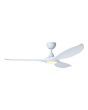 EGLO KURRAWA 60INCH DC ceiling fan with LED light MATTE WHITE