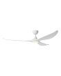 EGLO KURRAWA 72 DC ceiling fan with LED light MATTE WHITE