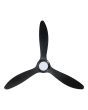 EGLO KURRAWA 72 DC ceiling fan with LED light MATTE BLACK