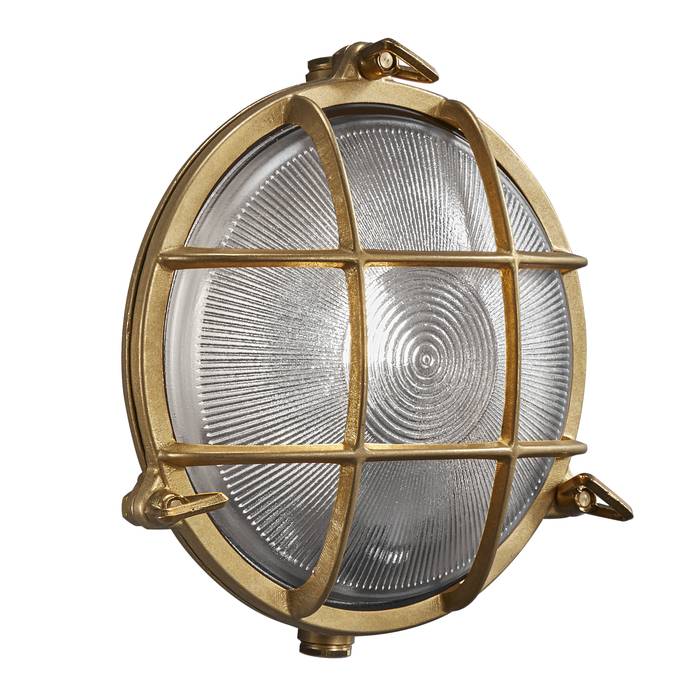 Polperro Wall Light Brass BUNKER