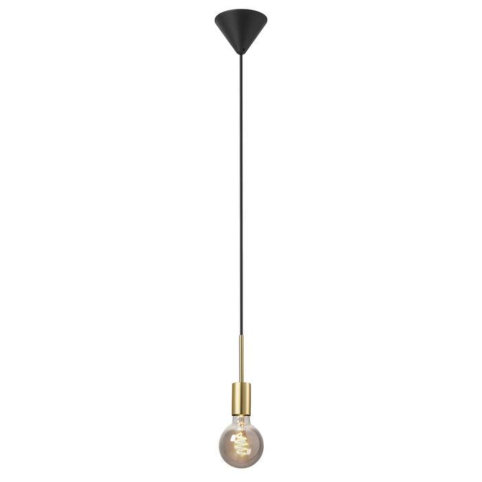 Paco Pendant Black/Brass