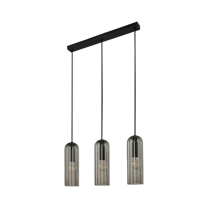 Miella 3-Rail | Pendant | White/Smokey