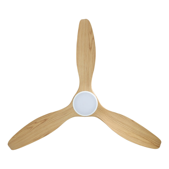 EGLO NOOSA 60 DC ceiling fan Blackbutt with LED Light