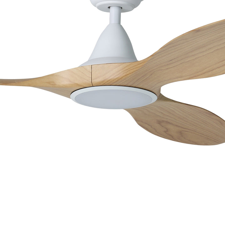 EGLO NOOSA 60 DC ceiling fan Blackbutt with LED Light