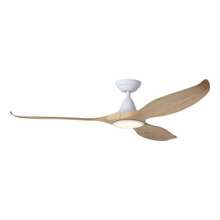 EGLO NOOSA 60 DC ceiling fan Blackbutt with LED Light