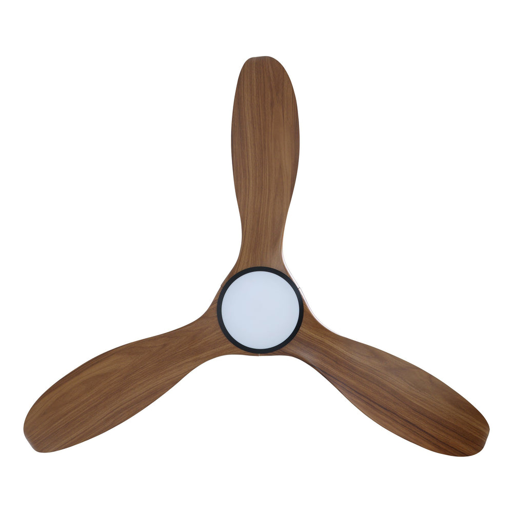EGLO NOOSA 52 DC ceiling fan with LED light Teak Ceiling Fan