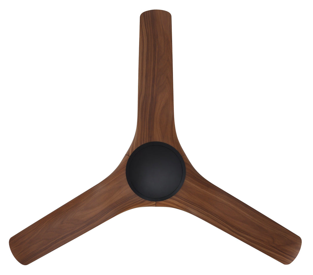 TAHITI 52/72 DC Outdoor ceiling fan IP66 -Black Teak