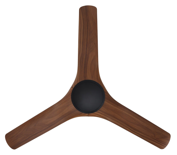 TAHITI 52/72 DC Outdoor ceiling fan IP66 -Black Teak