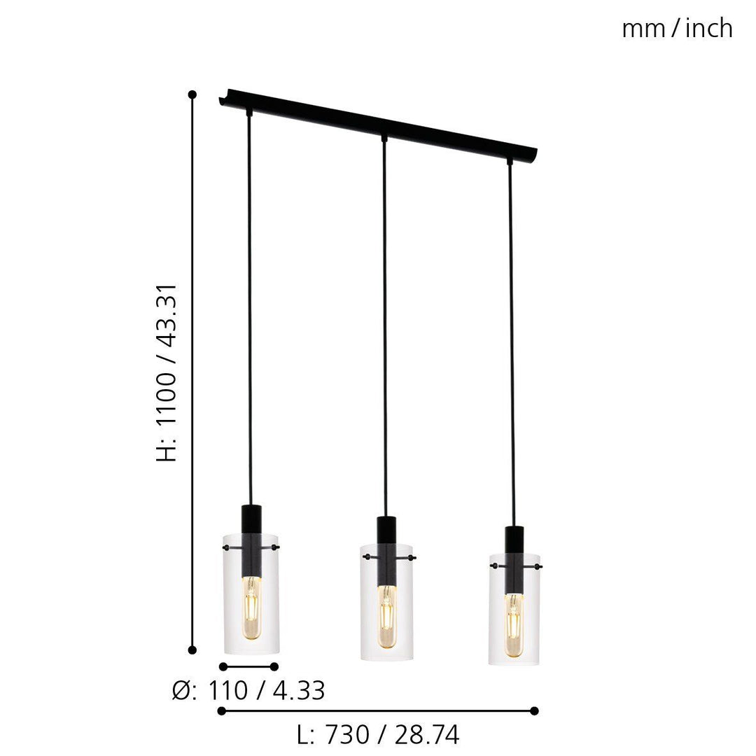 MONTEFINO 3 lights pendant light