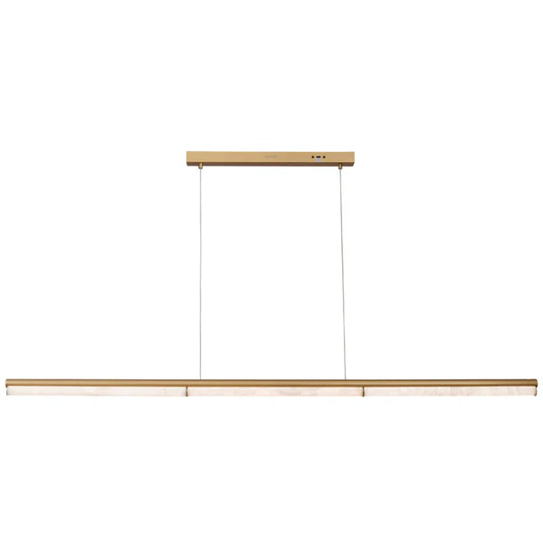 Marcello Pendant Light in Brass an Antique Brass Brass pendant