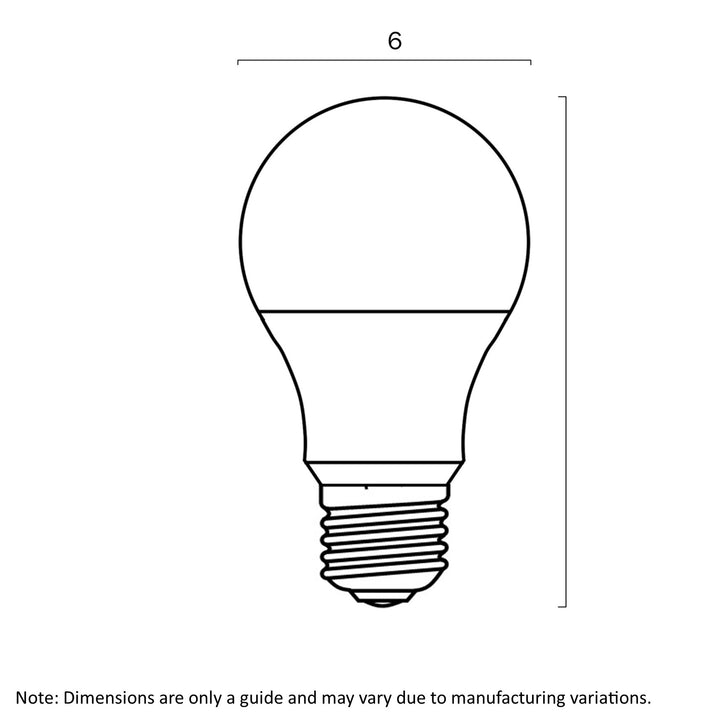 E27 A60 9w 3CCT NON-DIM