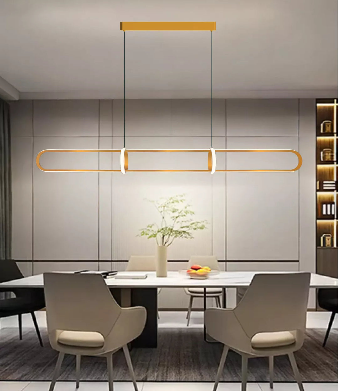 Kiel LED Pendant Gold Pendant