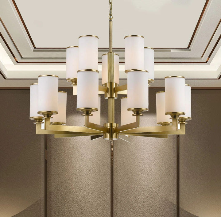 TELBIX AHERN 15 LIGHTS PENDANT SOLID BRASS