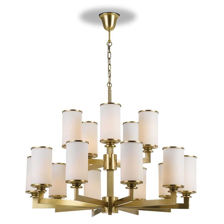 TELBIX AHERN 15 LIGHTS PENDANT SOLID BRASS