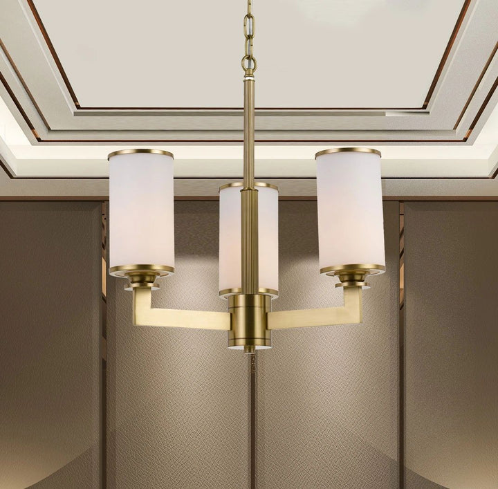 TELBIX AHERN 3 LIGHTS PENDANT SOLID BRASS