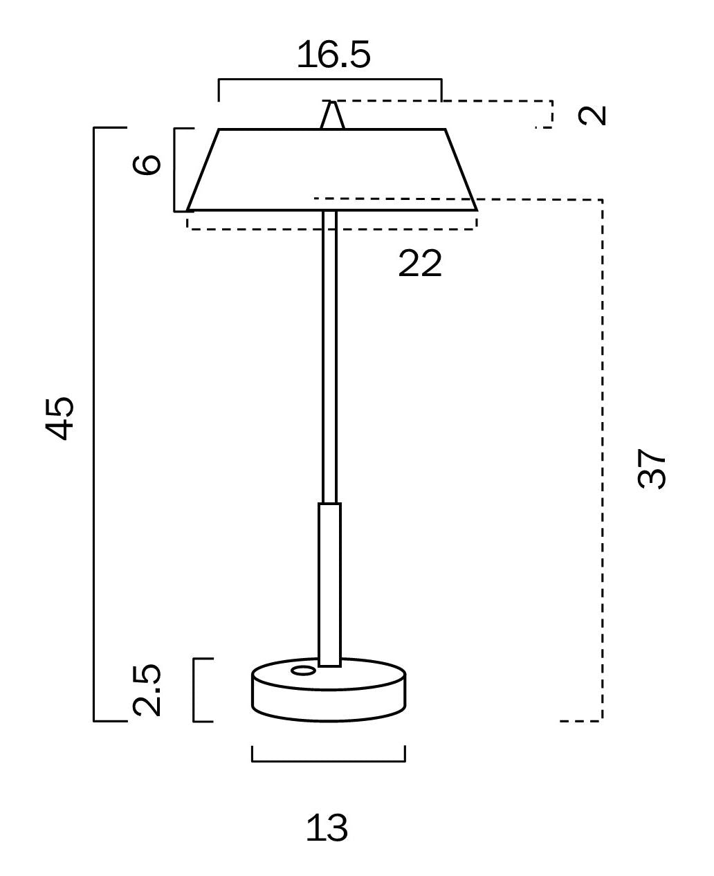 TELBIX ALLURE 7W LED TABLE LAMP