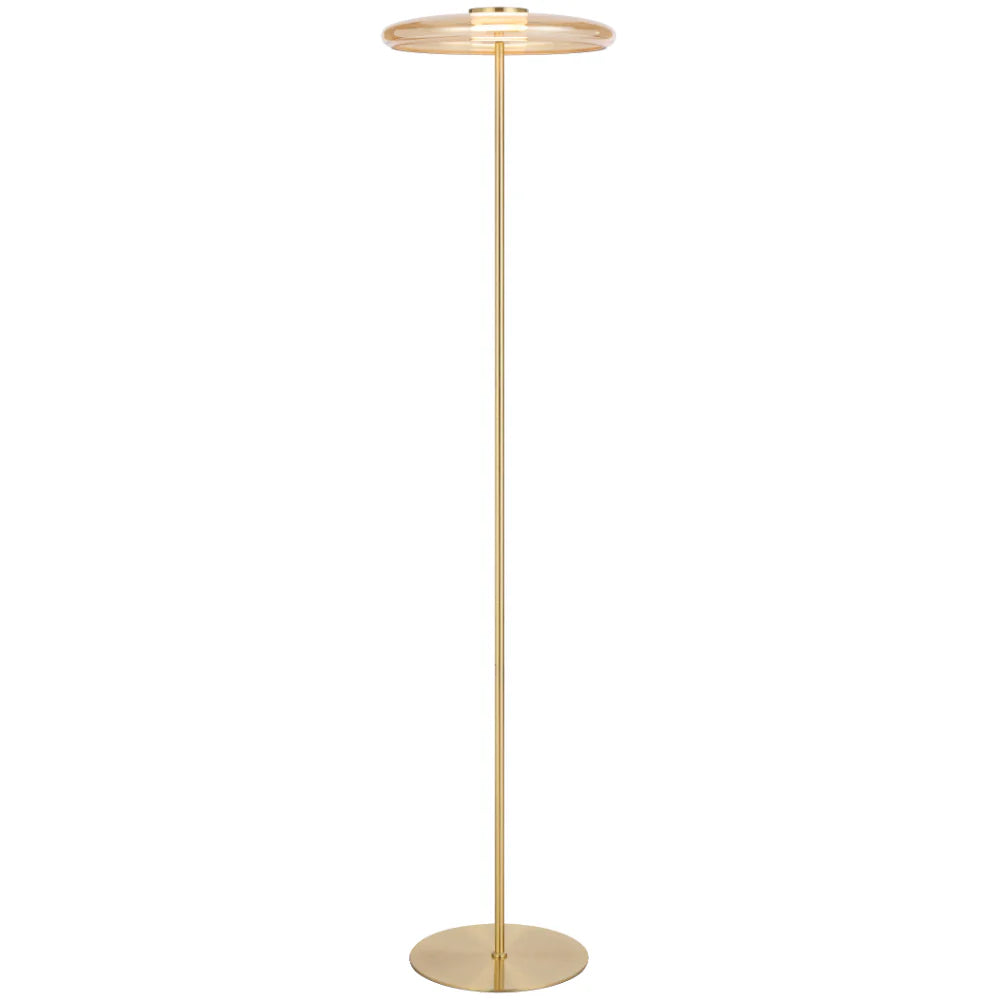 AMITY FLOOR LAMP Amber Floor Lamp