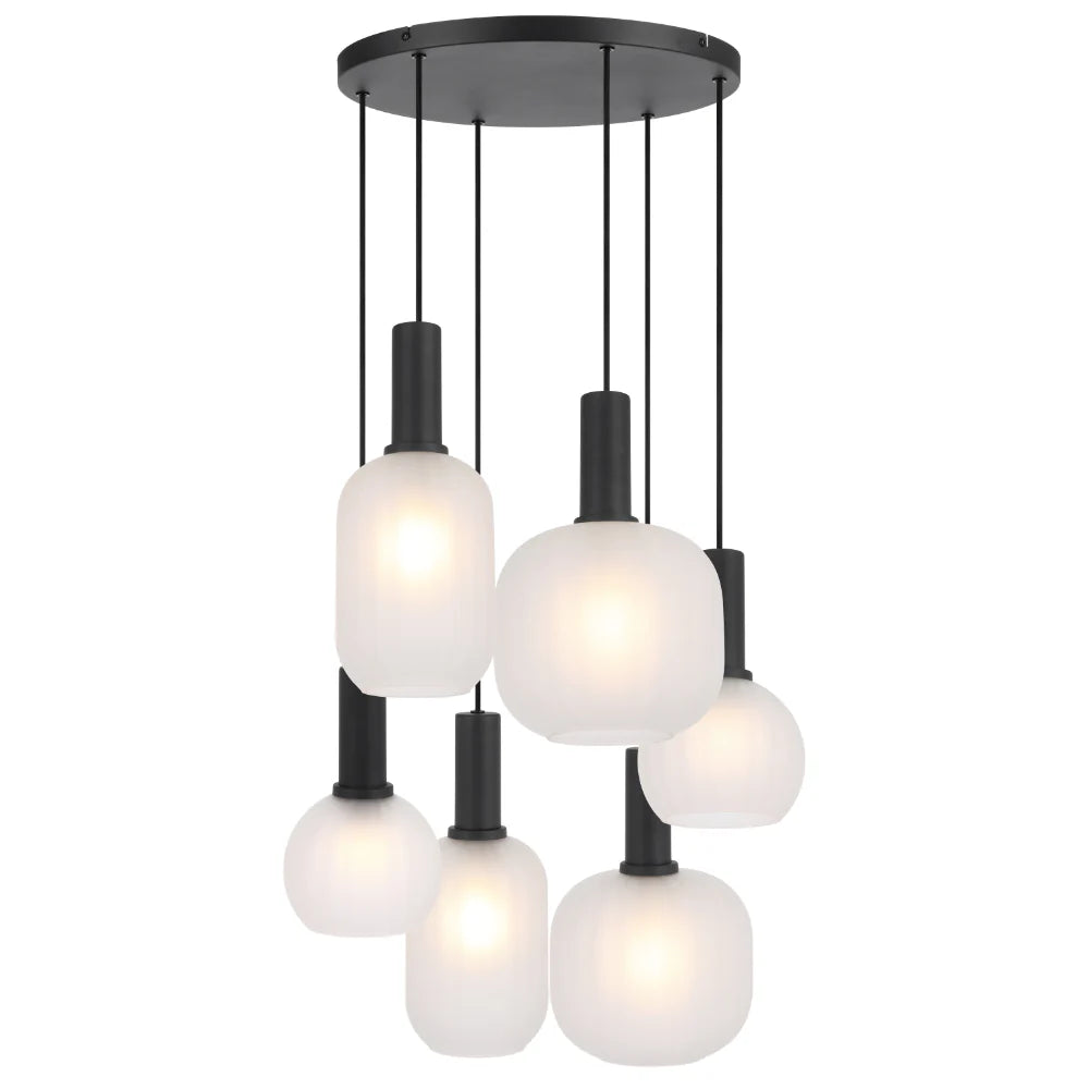 AOSTA 6 LIGHT PENDANT