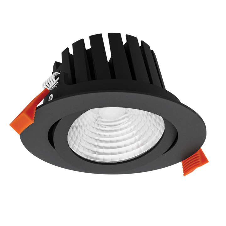 AQUA-13-Tilt 13W LED Tri-Colour Dimmable Tiltable Deep Face Wet Area IP65 Downlight