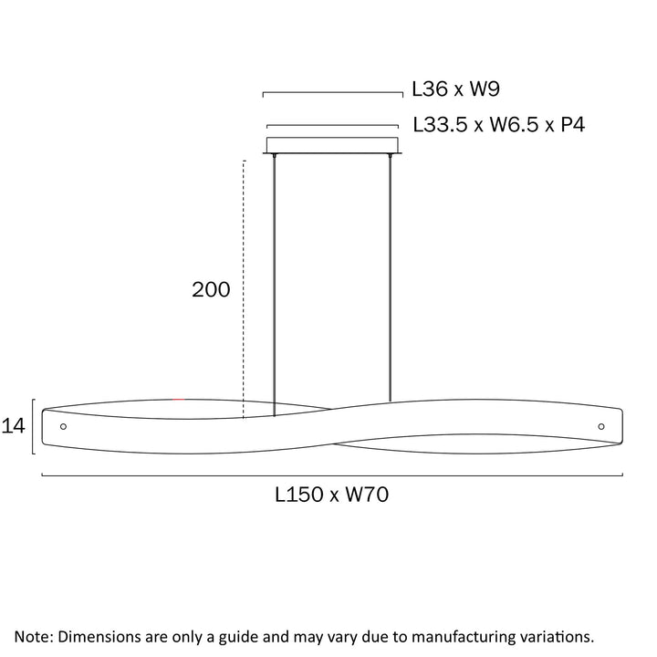 AREZZO 150 PENDANT Pendant