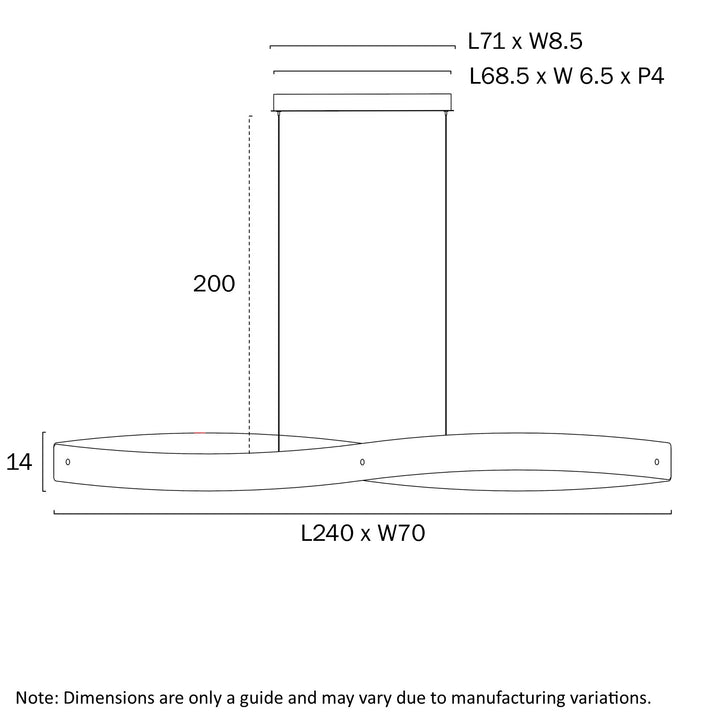 AREZZO 240 PENDANT Pendant