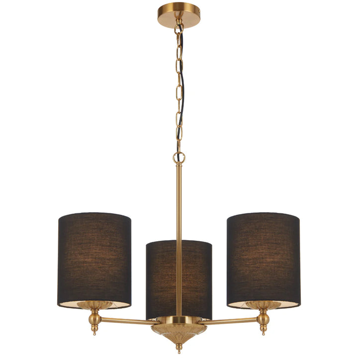 ARGOS 3 LIGHT PENDANT Black Pendant