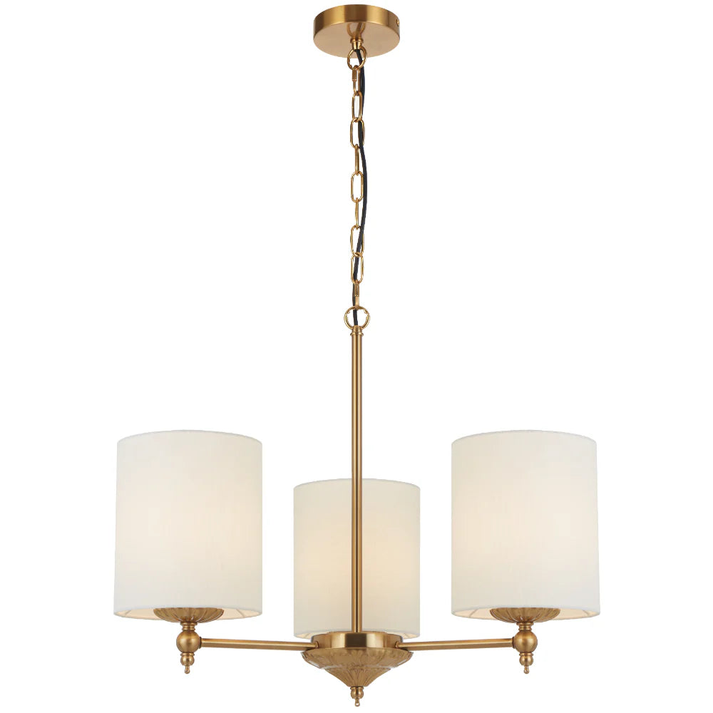 ARGOS 3 LIGHT PENDANT Ivory Pendant