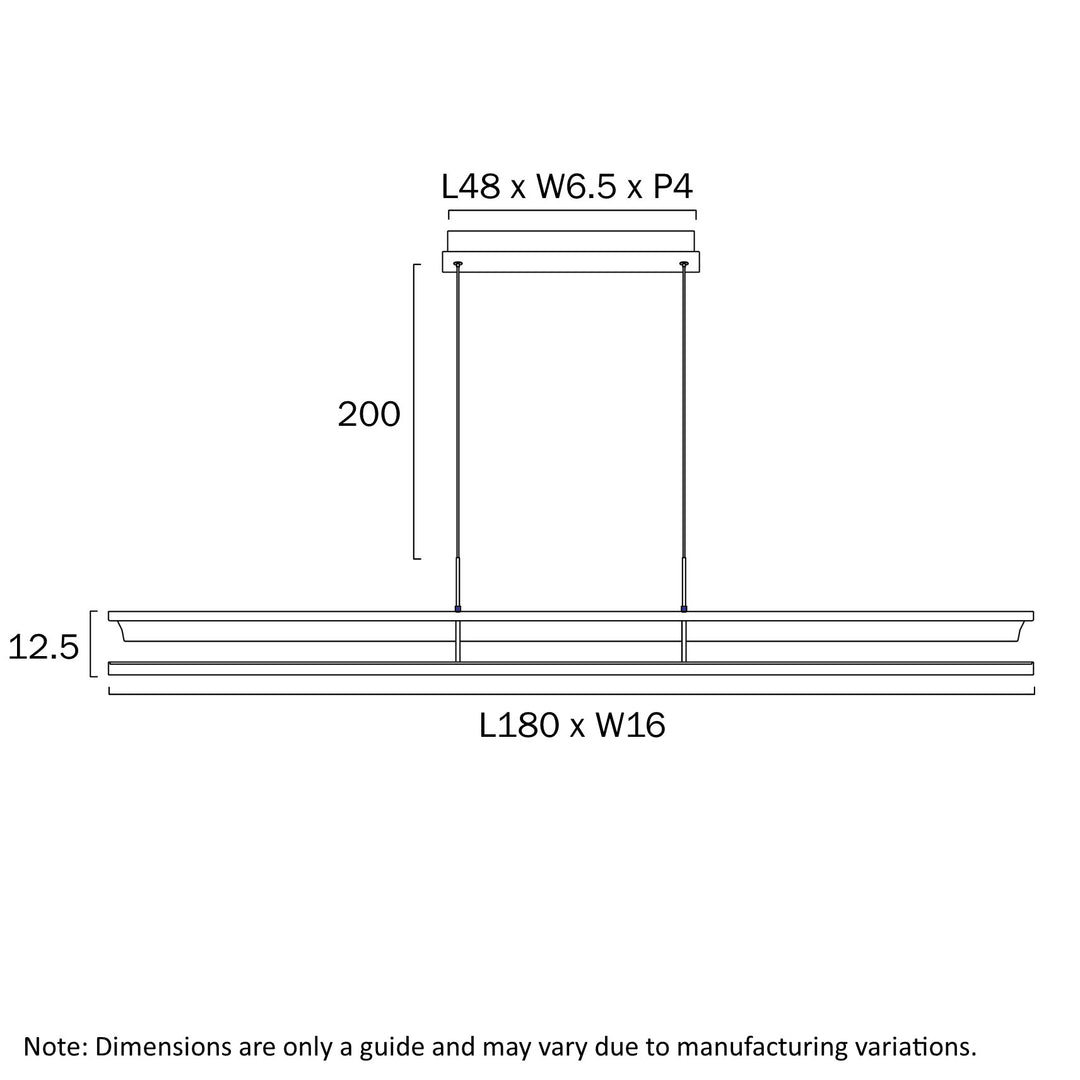 ARIVA LINEAR PENDANT LIGHT Pendant