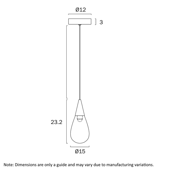 ATICO 1 LIGHT PENDANT Pendant