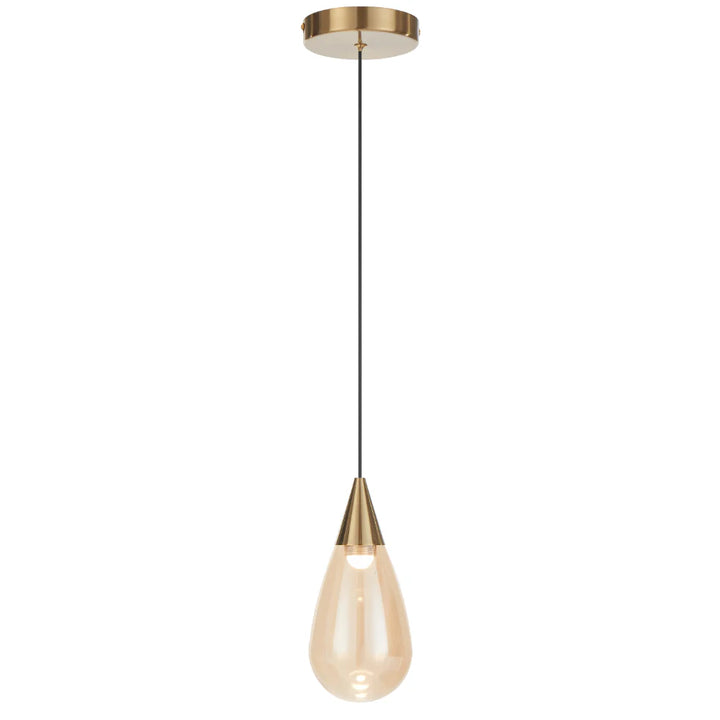 ATICO 1 LIGHT PENDANT Champagne Pendant