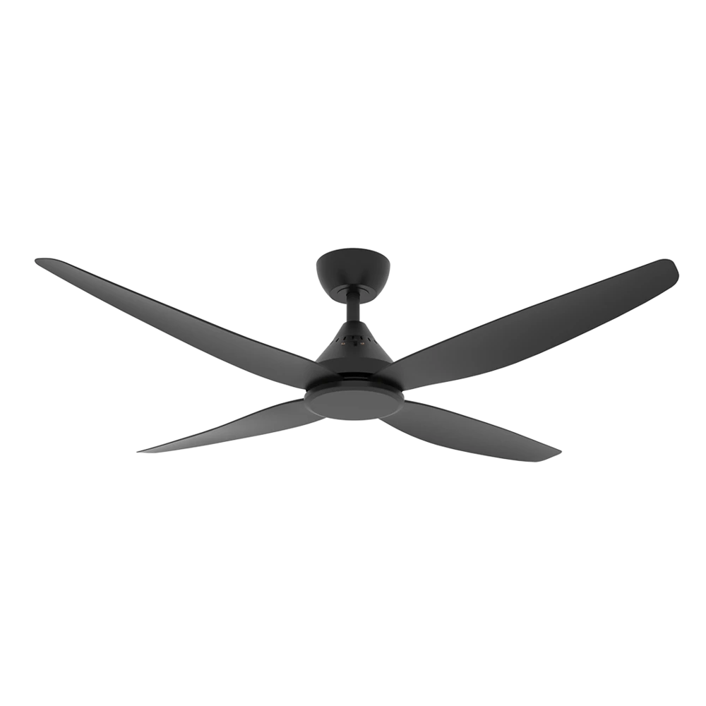 AUGUSTA 52 SACF11/52/4 52" (1362mm) 54W AC Ceiling fan, four blades Black Ceiling Fan