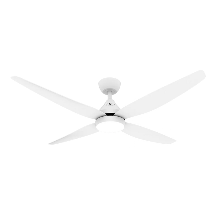 AUGUSTA 52 + SACF11/52/4/L 52" (1362mm) 54W AC Ceiling fan WITH LIGHT White Ceiling Fan