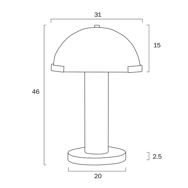 TELBIX AUGUSTIN TABLE LAMP